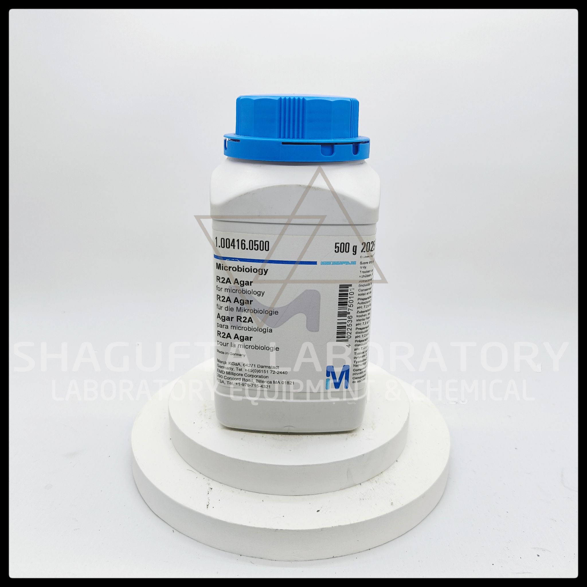 R2A Agar Merck 100416 500 g – Media Kultur Mikrobiologi untuk Analisis Air & Laboratorium