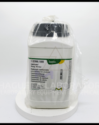Calcium Carbonate Precipitated EMSURE® Reag. Ph Eur Merck 1.02066.1GR – Reagen Kimia Analytical Grade (REPACK)