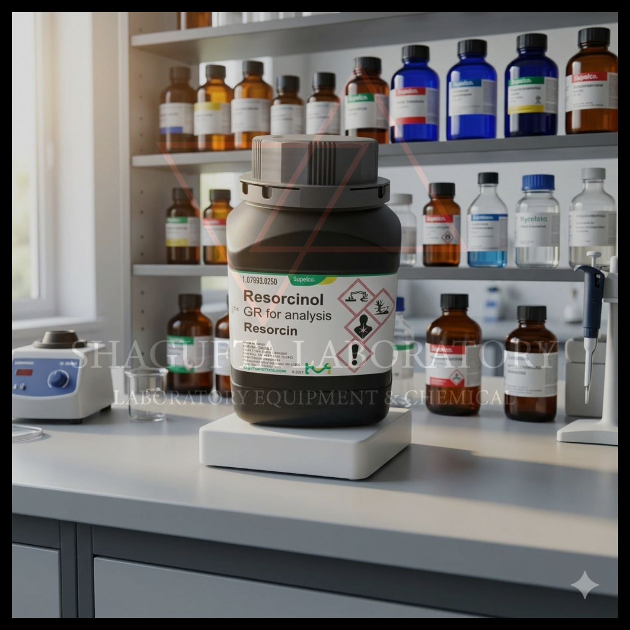 Resorcinol GR for Analysis dari Supelco merupakan bahan kimia laboratorium berkualitas tinggi untuk kebutuhan analisis, penelitian, quality control (QC), pendidikan, dan aplikasi industri. Produk analytical grade ini memiliki kemurnian tinggi dan cocok digunakan pada laboratorium profesional dan institusi penelitian.
