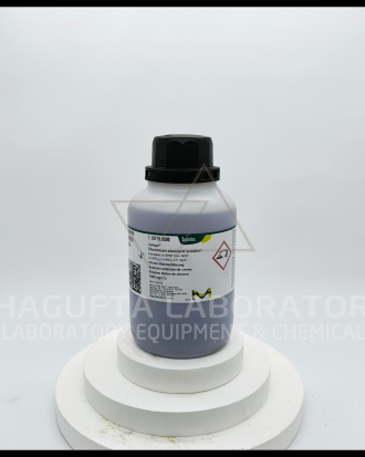 Chromium Standard Solution 1000 mg/L Cr Certipur® Merck merupakan larutan standar kromium berkualitas analytical grade untuk kalibrasi instrumen AAS, ICP-OES, dan ICP-MS. Memiliki traceability terhadap NIST sehingga memberikan hasil analisis akurat dan konsisten untuk kebutuhan laboratorium QC, penelitian, lingkungan, industri, dan pendidikan.
