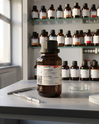 p-Anisidine for Synthesis Sigma-Aldrich 8.00458.0100 | Analytical Reagent Laboratory Chemical – Shagufta Laboratory