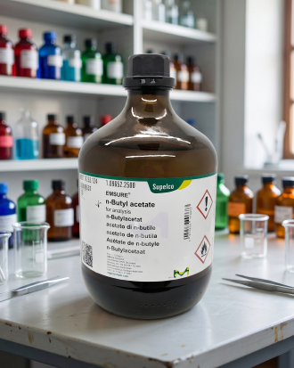 EMSURE n-Butyl Acetate 1096522500 Merck – n-Butylacetate for Analysis 2.5L Reagent Grade Laboratorium 100ML (REPACK)