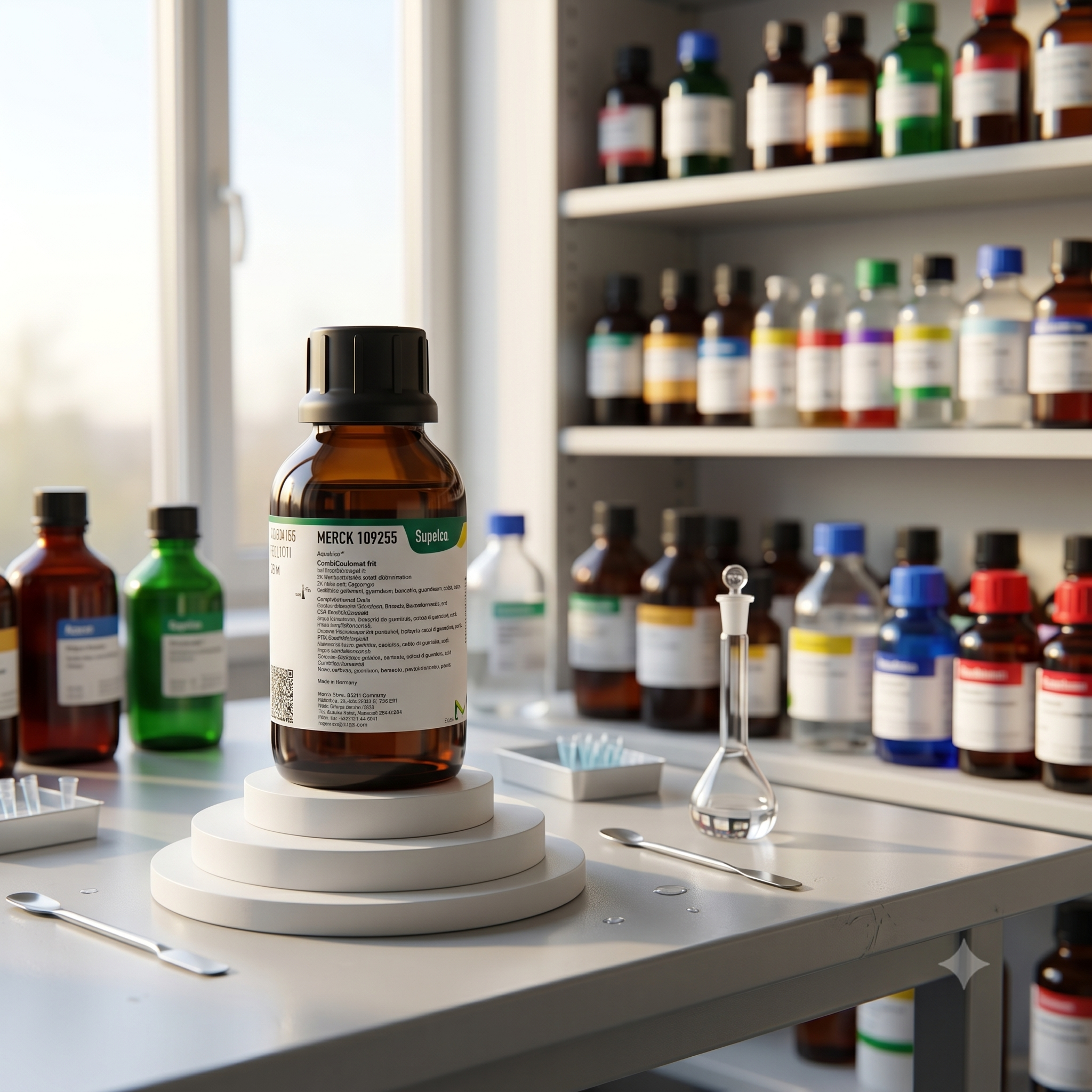 Supelco Aquastar CombiCoulomat Reagent 1.09255.0500 – Karl Fischer Coulometric Reagent untuk Water Determination