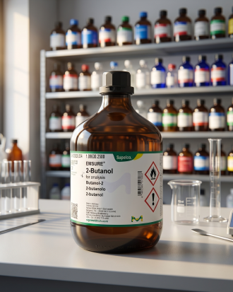 EMSURE 2-Butanol 1096302500 Merck – sec-Butanol for Analysis 2.5L Reagent Grade Laboratorium 100ML (REPACK)