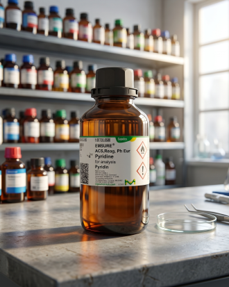 EMSURE Pyridine 1097280500 Merck ACS Reag. Ph Eur for Analysis 500mL – Reagent Grade Laboratory Chemical