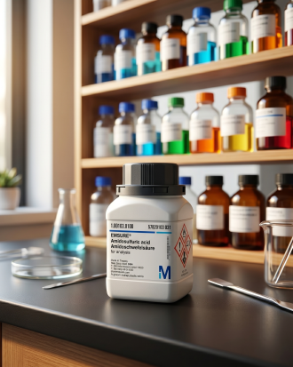 Amidosulfuric Acid EMSURE 1GR Merck 1.00103 Analytical Grade untuk Laboratorium & QC (REPACK)
