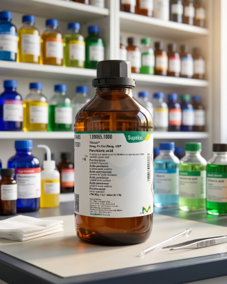Supelco Perchloric Acid 0.1 mol/L in Acetic Acid 1.09065.1000 – Asam Perklorat Reagen Titrasi Non-Aqueous