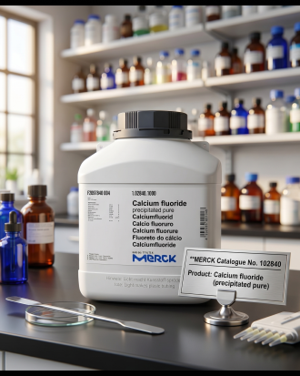 Calcium Fluoride Precipitated Pure Merck 102840 1GR | CaF2 Reagen Laboratorium Berkualitas 1GR (REPACK)