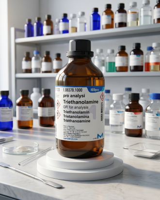 Millipore Merck Triethanolamine GR for Analysis 1.08379.1000 Laboratory Reagent Grade 50ML (REPACK)