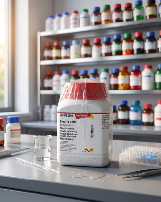 Stearic Acid for Synthesis Sigma-Aldrich 8.00673.0500 | Laboratory Chemical Reagent Grade – Shagufta Laboratory