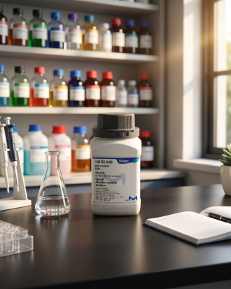 Starch Soluble GR for Analysis ISO EMSURE Merck 101252 100g Millipore – Pati Larut Laboratorium Analisis