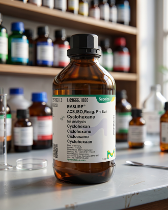 EMSURE Cyclohexane 1096661000 Merck ACS ISO Reag. Ph Eur – Cyclohexane for Analysis 1L Reagent Grade 50ML (REPACK)