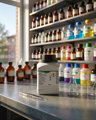 Ammonium Thiocyanate ACS ISO Reag Ph Eur EMSURE Supelco Merck 101213 1GR untuk Laboratorium (REPACK)