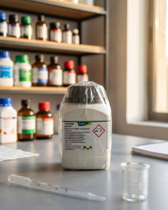Aluminium Nitrate Nonahydrate EAluminium Nitrate Nonahydrate EMSURE® Merck 10106 500g – Reagen Kimia Laboratorium Original
